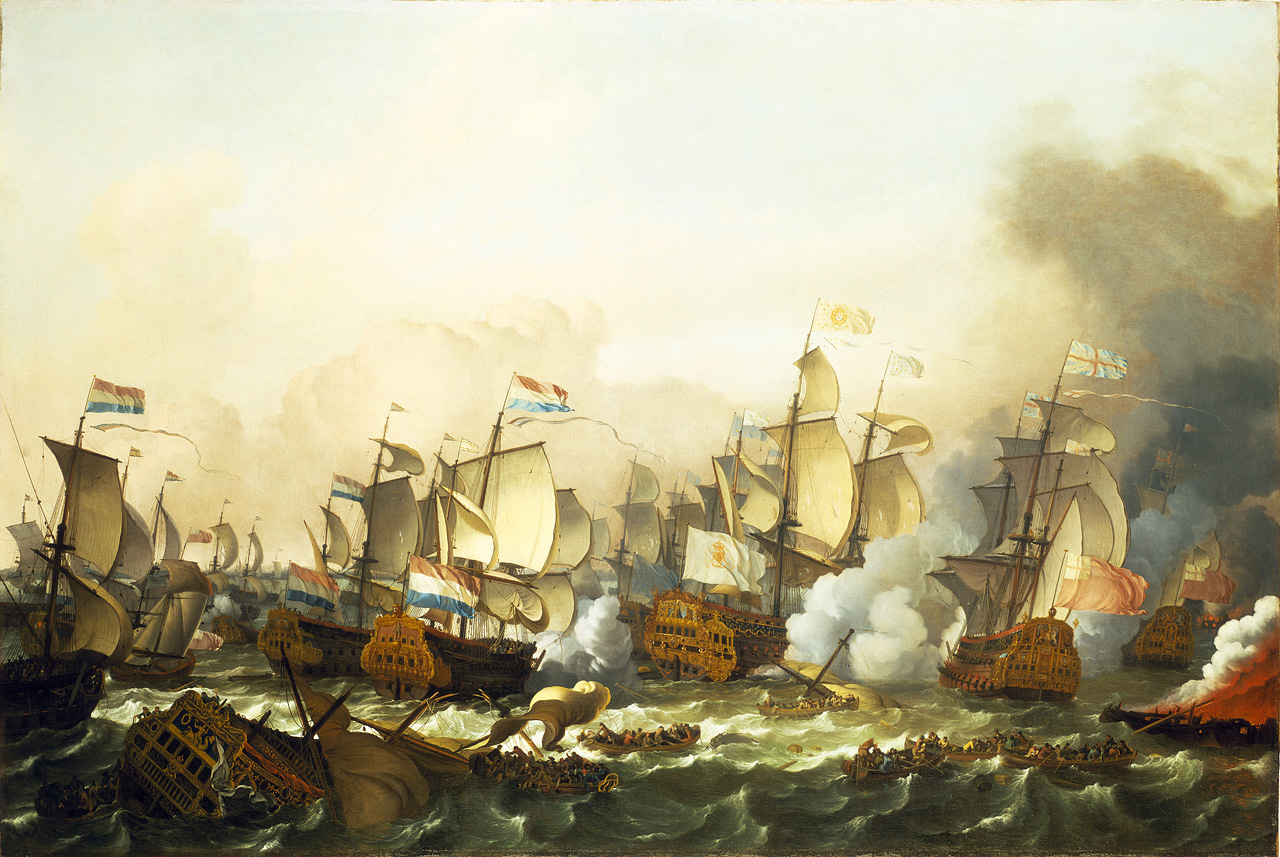 The Battle of Barfluer 1692 - Backhuysen.jpg