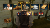 Merchant's starting items - Merchant License, clock and compass.png